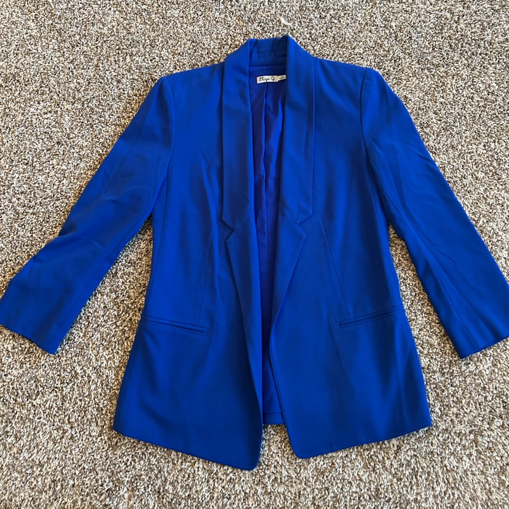 Bright Blue Blazer